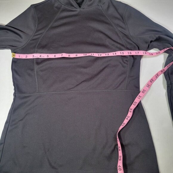 Spyder Women Black Hooded Lightweight Activewear Pullover Top Size Medium - Picture 6 of 8